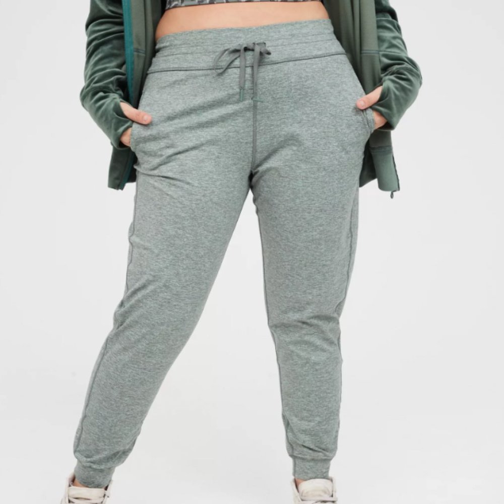 Aerie The Hugger OMW! Jogger in Royal Palm Size Small